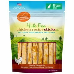 Canine Naturals Hide Free Chicken Sticks [10 Pack]