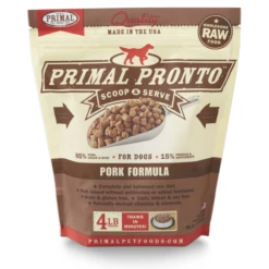 Primal Pronto Pork Formula Raw Dog Food [4lb]