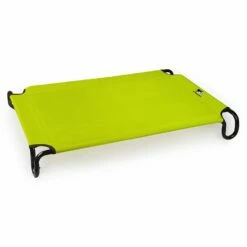 All For Paws Outdoor Portable Elevated Pet Cot Green