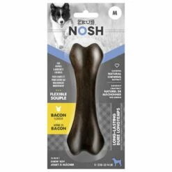 Zeus Nosh Flexible Bacon Flavour Chew Toy [Medium]