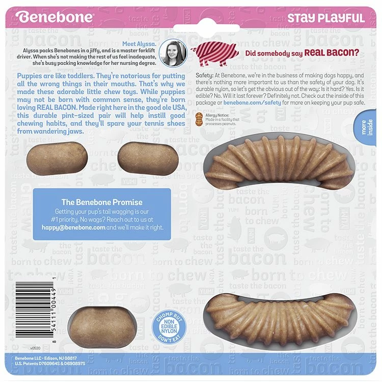 Benebone Puppy Pack Dental Chew & Wishbone 4 Benebone Puppy Pack Dental Chew & Wishbone - Image 2