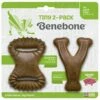 Benebone Tiny 2-Pack Dental Chew & Wishbone -MRPETS Shop benebone tiny dental