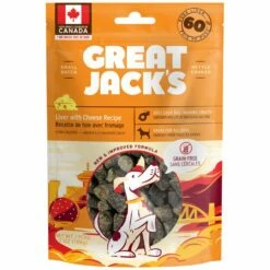 Great Jack's Liver With Cheese Recipe Grain Free Dog Treats [198g]