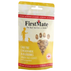 FirstMate Grain Free Mini Cookies Chicken & Blueberries 226g