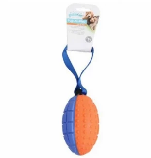 Pawise Tug-N-Play Squeaky Football 3 Pawise Tug-N-Play Squeaky Football