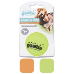 Pawise Glow & Play Ball, 1.9" -Small -MRPETS Shop glow and play 2