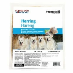Red Dog Blue Kat Foundations Raw Herring Dog Food [1lb]