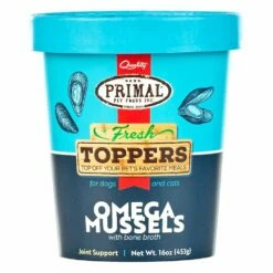 Primal Fresh Toppers Omega Mussels [454g]