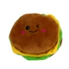 Pawise My Hamburger Plush Toy, 4" -MRPETS Shop my burger 3