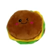 Pawise My Hamburger Plush Toy, 4" 3 Pawise My Hamburger Plush Toy, 4"