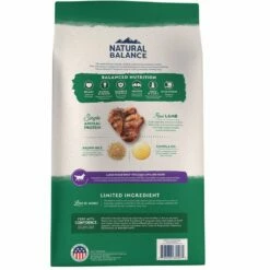 Natural Balance Lamb & Brown Rice Large Breed Dog Food [26lb] -MRPETS Shop naturalbalance limitedingredient lambbrownrice kibble largebreed dogfood 2 1