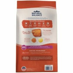 Natural Balance Salmon & Sweet Potato Small Breed Dog Food [4lb] -MRPETS Shop naturalbalance limitedingredient salmonswtpotato kibble smallbreed dogfood 2 4 1