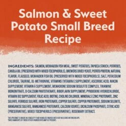 Natural Balance Salmon & Sweet Potato Small Breed Dog Food [4lb] -MRPETS Shop naturalbalance limitedingredient salmonswtpotato kibble smallbreed dogfood 5 5