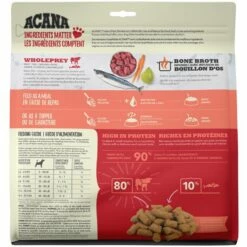 Acana Freeze-Dried Morsels Ranch-Raised Beef Dog Food [227g] -MRPETS Shop ns acana freeze dried morsels ranch raised beef recipe back 227g