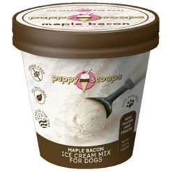 Puppy Cake Puppy Scoops Maple Bacon Ice Cream Mix For Dogs [131.5g]