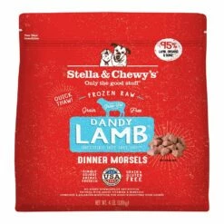 Stella & Chewy's Frozen Raw Dinner Morsels Dandy Lamb Dog Food [4lb]