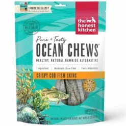The Honest Kitchen Honest Kitchen Ocean Chews Crispy Cod Fish Skins Large [156g]