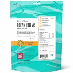 The Honest Kitchen Honest Kitchen Ocean Chews Crispy Cod Fish Skins Small [78g] -MRPETS Shop thk oceanchews codfishskins 5.5oz pdp back 2