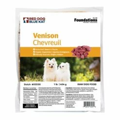 Red Dog Blue Kat Foundations Raw Venison Dog Food [1lb]