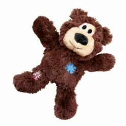 Kong Wild Knots Bear [Small] (Assorted Colours) -MRPETS Shop wildknots brownbear 700x700 2